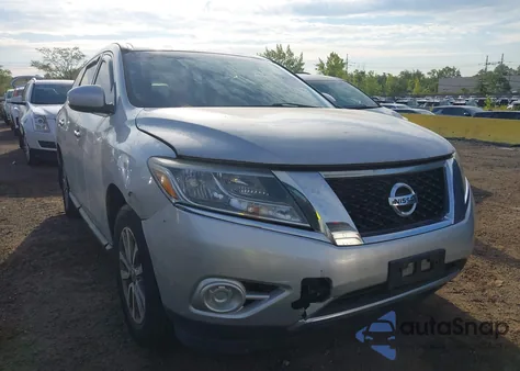 2013 Nissan Pathfinder S/Sv/Sl/Platinum из США, поврежденный, VIN 5N1AR2MM6DC635775